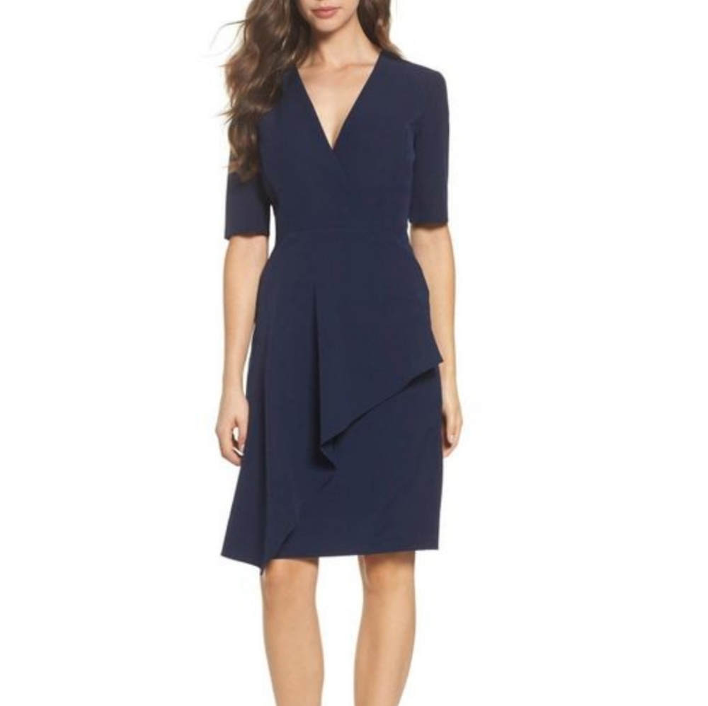 Maggy London Navy Blue Dress Size 12